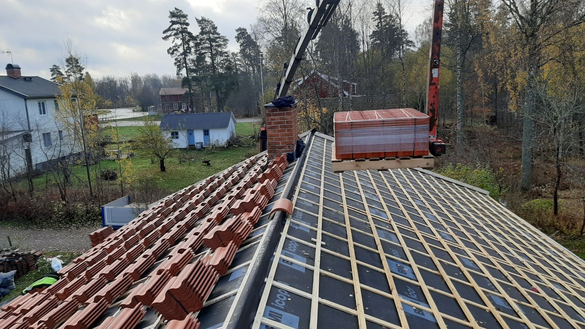 Renovering av tak