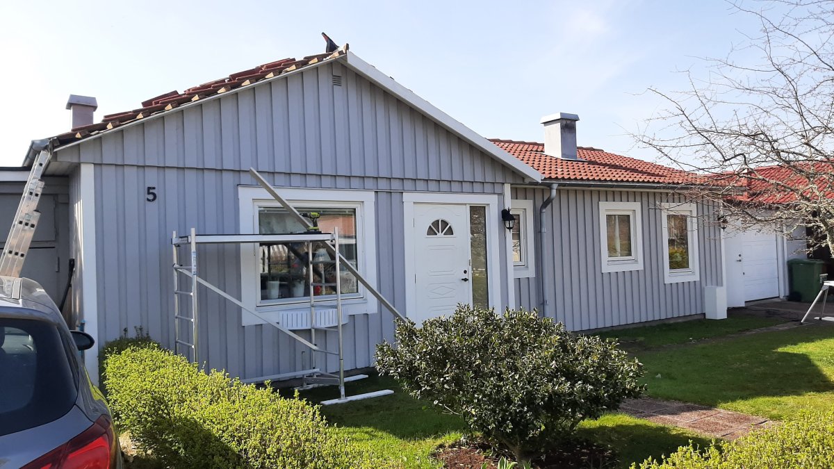 Byte av vindskivor