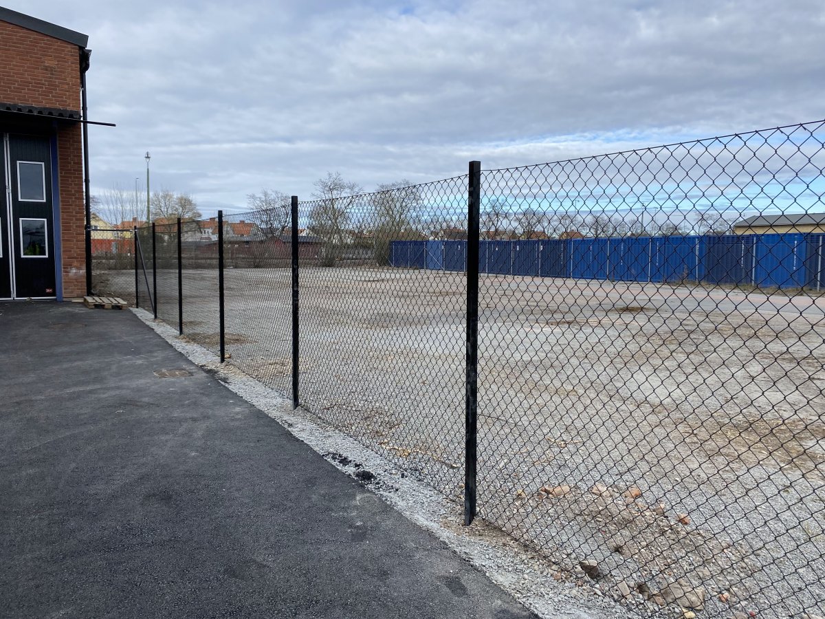 Uppsättning av staket